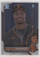 2022 Bowman Chrome Prospects Ryan Reckley #BCP-163 0hw6