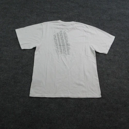 Exploration Motorcycle Shirt Mens Small White CEEC Drive On Graphic Tee NWT image 9