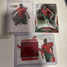 Rafael Leao 2023-24 Immaculate The Standard 12/49 lot Portugal Futera 04/69 