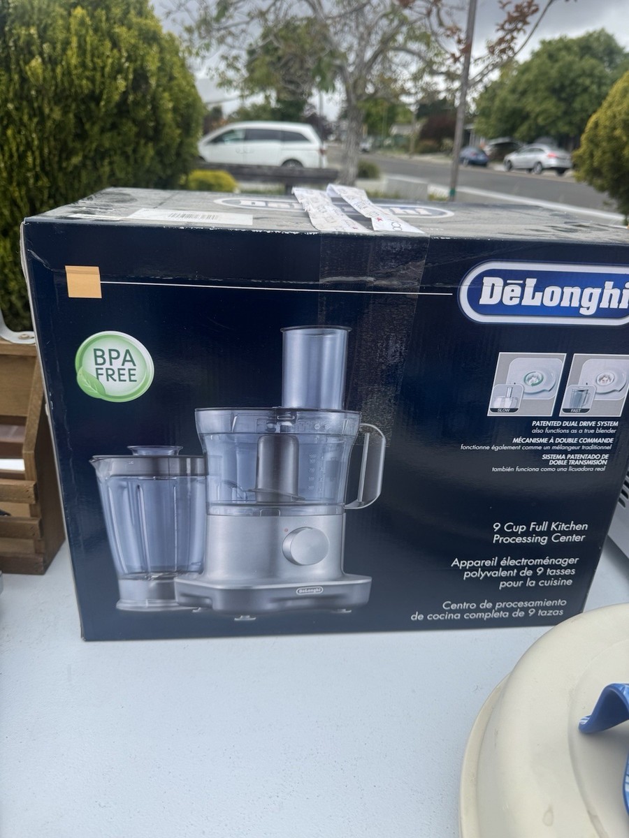 DeLonghi DFP250 9 Cups Food Processor Blender for sale online | eBay