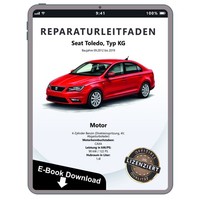 Seat Toledo KG 2012-2019 4-Zyl. Benzinmotor 122 PS 1,4L Reparaturleitfaden Ebook