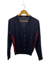 PRADA Cardigan (Lightweight) 44 Wool NVY UMC037