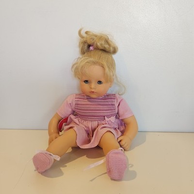 Vintage Gotz Puppe Doll Blonde Hair Blue Eyes German Diamila 16.5'' Pampolina