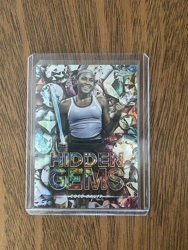 Coco Gauff #HGS-2 2025 Topps Chrome Hidden Gems card