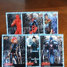 Upper Deck Marvel Avengers Non-Sport Trading 6 Card Lot 