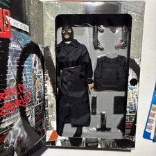 The VILLIANS Armed Terrorist 12 IN figure NIB sealed vintage GI Joe Size Figure