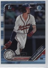 2019 Bowman Draft Chrome Sky Blue Refractor Braden Shewmake #BDC-59 1cc5