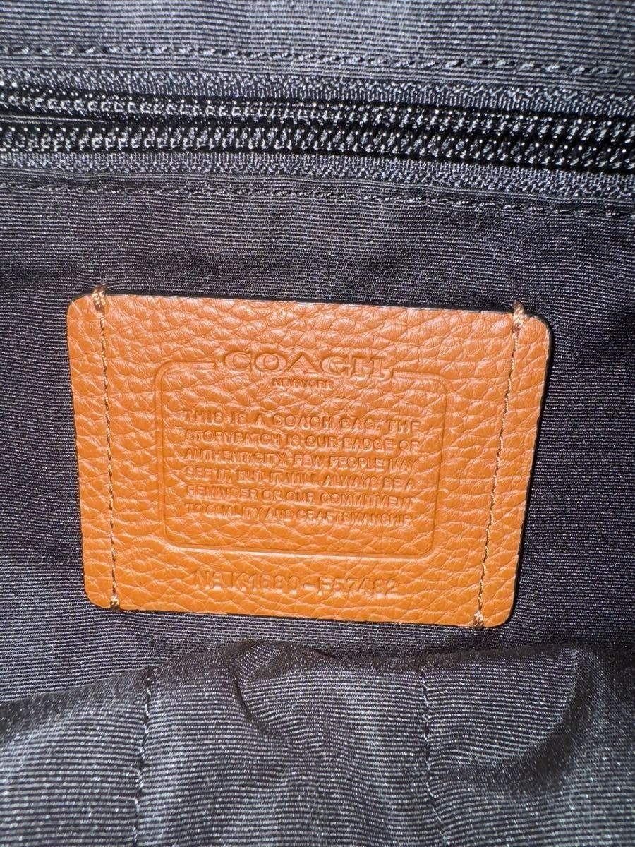 Coach Charles Patchwork Leather Backpack Brown Ne… - image 6