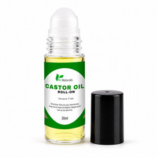 Castor Oil Roll-On USDA Organic 100 Pure Hair Skin Moisturizer Treatment New