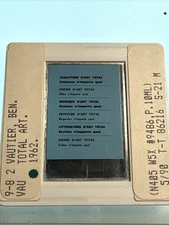 Ben Vautier “Total Art” French Art 35mm Slide