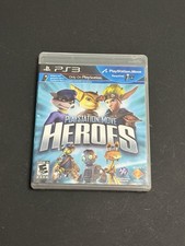PlayStation Move Heroes PS3 Complete in Box CIB w/ Manual. (Tested)