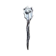 Scottish Thistle Celtic Crest Kilt Pin High Quality Chrome Finish Kilt Pin 4"