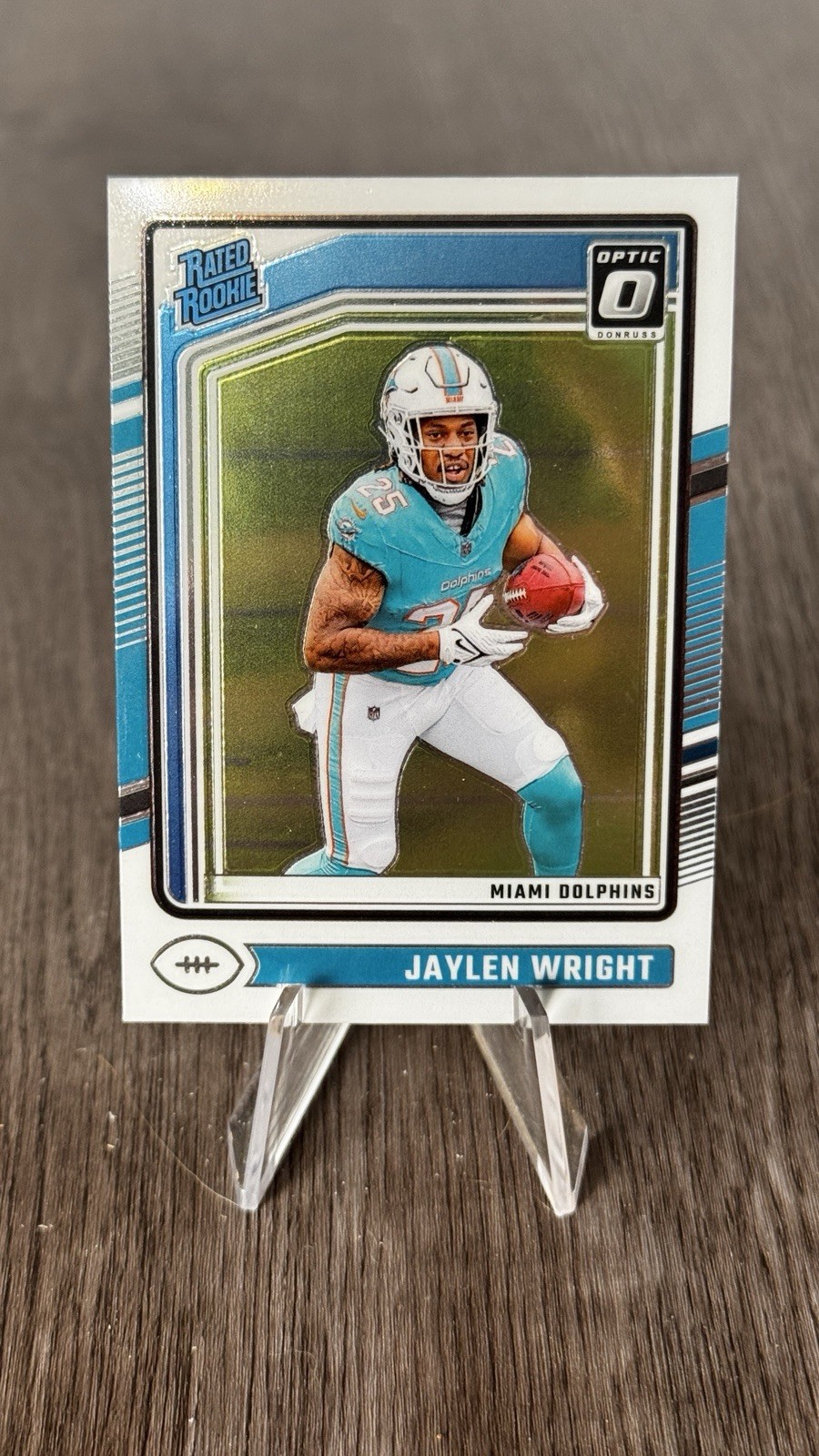 2024 Panini Donruss Optic - Rated Rookie Jaylen Wright #249 (RC)