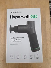 Hyperice Hypervolt GO Black Handheld Percussion Massage Gun New