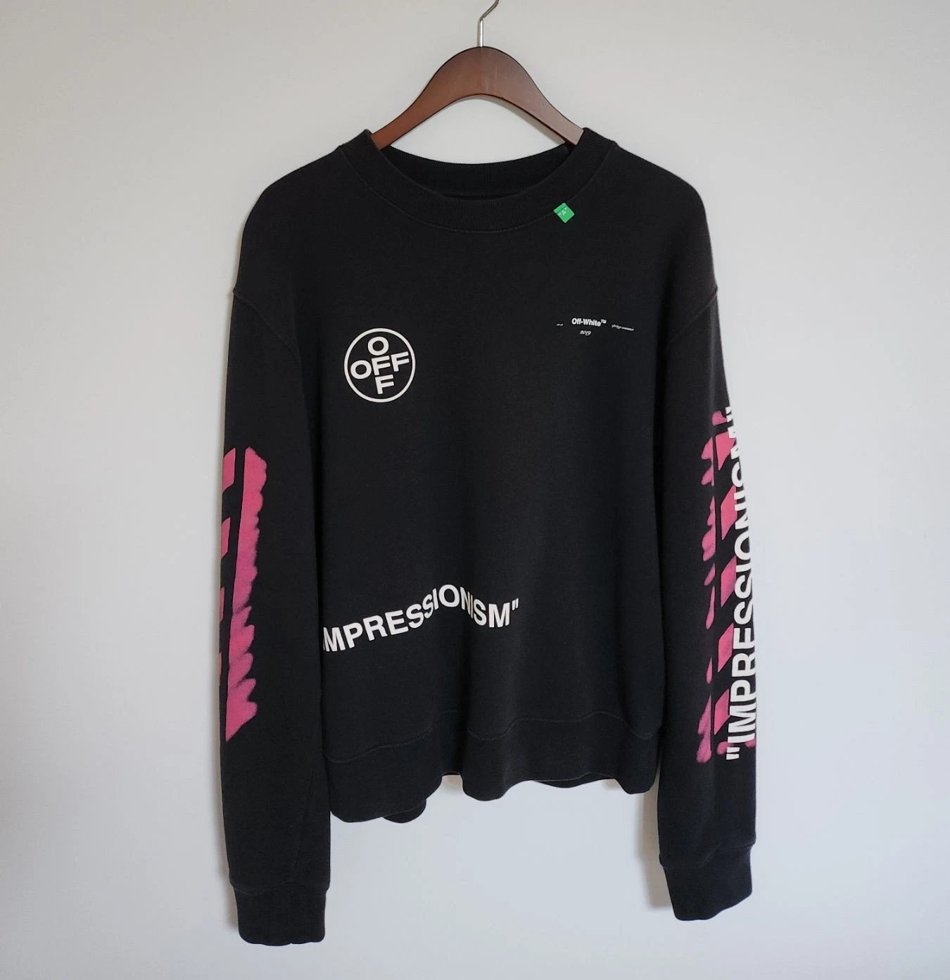 OFF WHITE Felpa uomo Off White Stencil Arrow L OMBA025R19003015 131346491