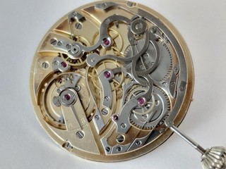 L. Leroy & Cie Patek quality ultra thin chronograph movement The highest grade