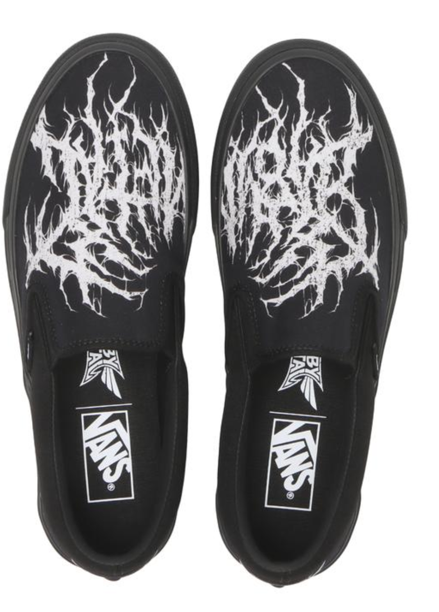 VANS × BABYMETAL】Classic Slip-On – Black/White – Japan Exclusive
