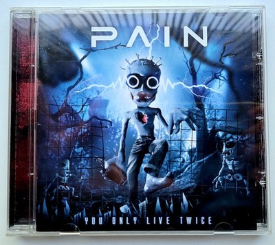 PAIN - You Only Live Twice CD Peter Tägtgren Hypocrisy Industrial Metal SEHR GUT
