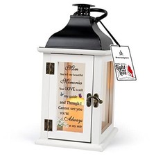 Memorial Lantern - Bereavement Sympathy Gifts for Loss of Mother Memorial Mom