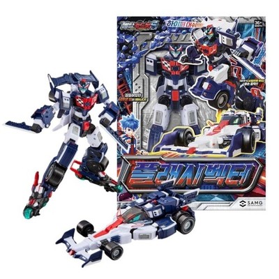Metal Card Bot S Flash Vector Transformation Robot Car Figure Toy