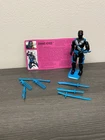 1993 HASBRO GI JOE SNAKE-EYES v5 NINJA FORCE COMPLETE W/ FILE CARD ACTION WORKS