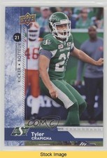 2018 Upper Deck CFL Blue Tyler Crapigna #12 READ 2oj