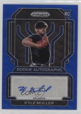 2022 Panini Prizm Rookie Blue Wave 47/50 Kyle Muller #RA-KM Auto 0h26