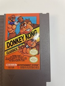 Donkey Kong Classics Nintendo NES PAL MATTEL - Versione ITALIANA - Completo