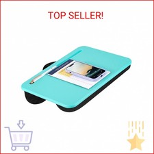 LAPGEAR Compact Lap Desk - Fits up to 15 Inch Laptops - Aqua Sky - Style No. 431