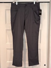 Travis Mathew Open to Close Golf Chino Pants Mens 36x32 Gray New NWT MSRP 129