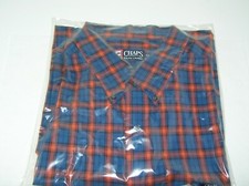 RALPH LAUREN CHAPS DRESS BUTTON DOWN SHIRT XXL Long Sleeve 100% Cotton G