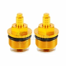 Front Fork Caps Bolts Plug For Harley XL883 XL1200 1987-2016 FXLR 1987-1994 39mm