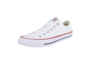 white flat converse