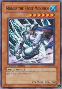 Mobius the Frost Monarch - GLD2-EN007 - Common - Limited Edition x3 - Lightly Pl