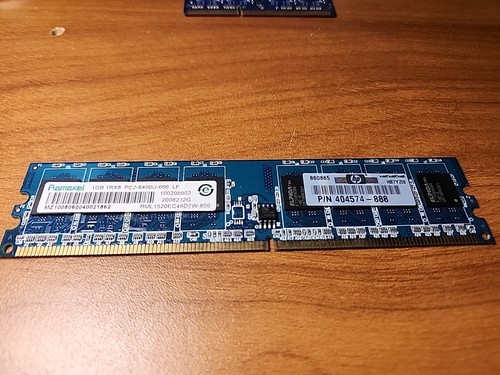 Ramaxel 1GB DDR2 Pc2-64000U - 第 1/1 張圖片