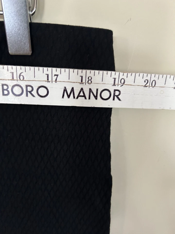 Женская юбка-карандаш XL ELLE черная без застежек ребристая вязаная без разрезов отличная со свитерами - Изображение 4 из 4