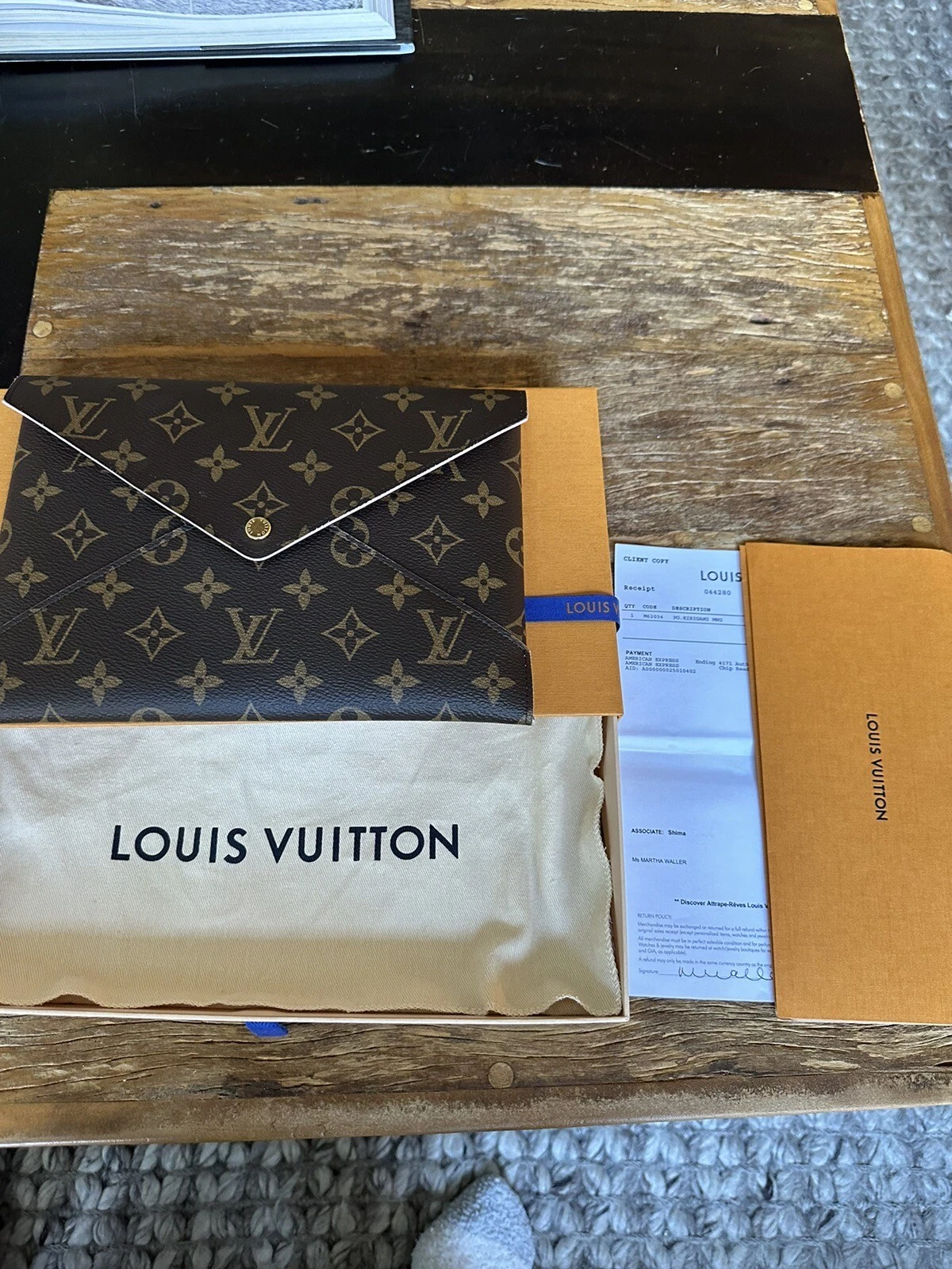 LOUIS VUITTON（LV） Pochette nuova con scatola Louis Vuitton Kirigami ~ solo pochette grande ~ NUOVA IN SCATOLA