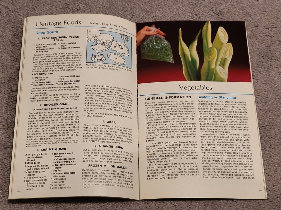 Vintage 1974 BALL BLUE BOOK CANNING & FREEZER Book Vintage Pamphlets