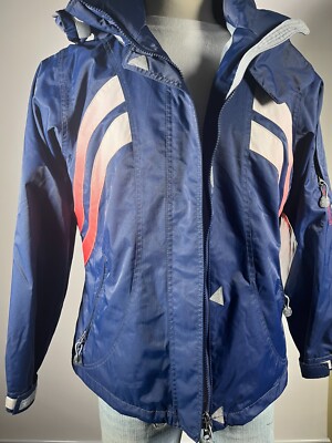 Cold As Ice Havoc Parka Shell Winter Snow Snowboard Blue Jacket Womens Large NWT
