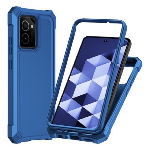 For HMD Vibe (Straight Talk/TracFone), Full Body TPU Cover Case + Tempered Glass - Picture 7 of 17