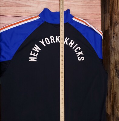 Adidas New York Knicks Warm-up Track Jacket Full-Zip Men's XL | eBay