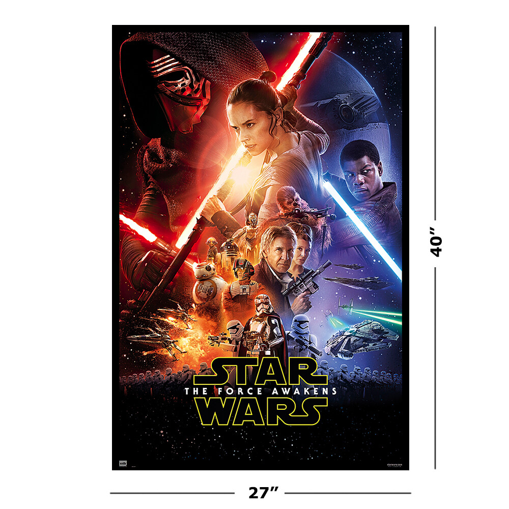 Star Wars: Episode VII - The Force Awakens - Movie Poster (Regular