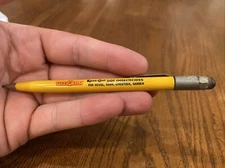 Vtg Scripto Atlanta Mechanical Pencil Advertising PENN SALT KNOX OUT DIXIE LYE