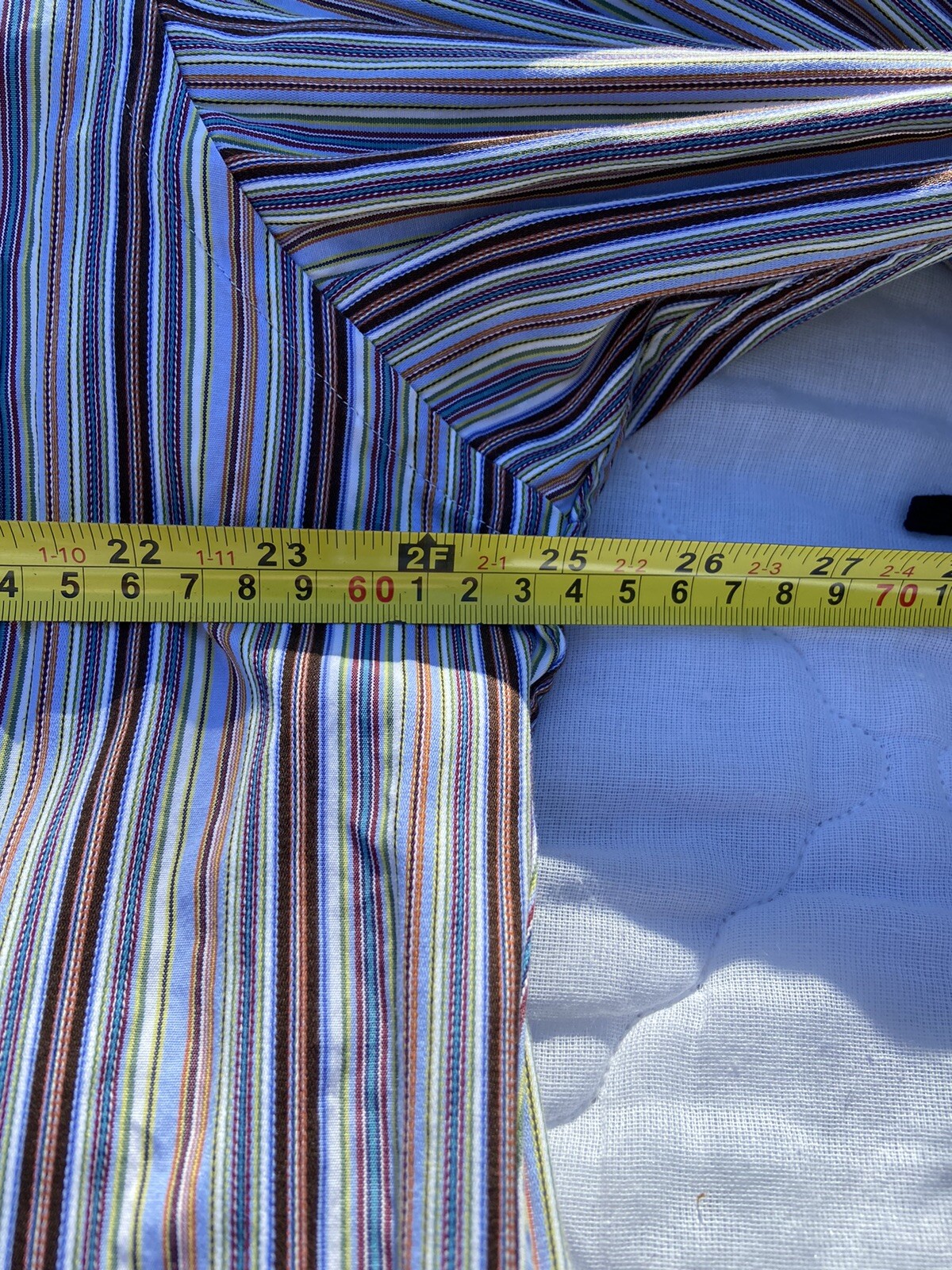 Robert Talbott Gorgeous Multi Pastel Pinstriped L… - image 10