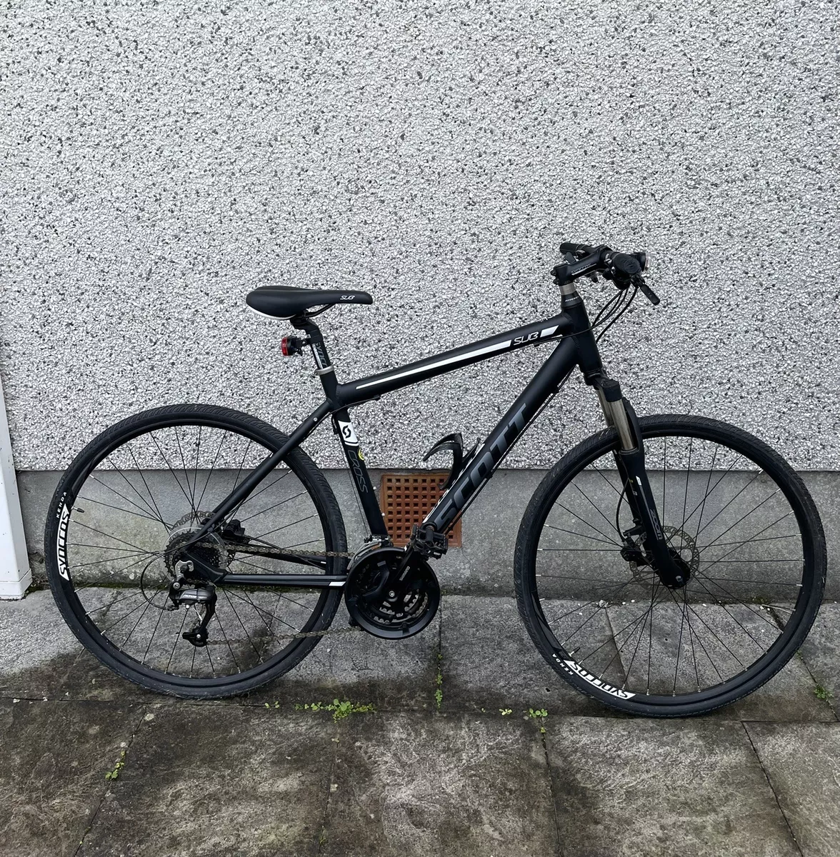 Scott Sub Cross 50 2016 Hybrid Sports Bike Matte Black eBay