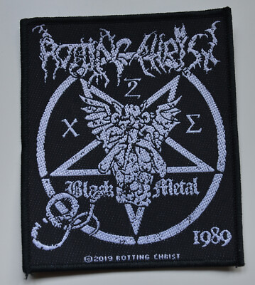 ROTTING CHRIST - Black Metal - 9 cm x 10,4 cm - Patch - 165674