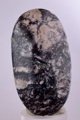 160cts GIANT CABOCHON PROUSTITE RUBY SILVER MINERAL PERU UCHUCCHACUA MINE BB229