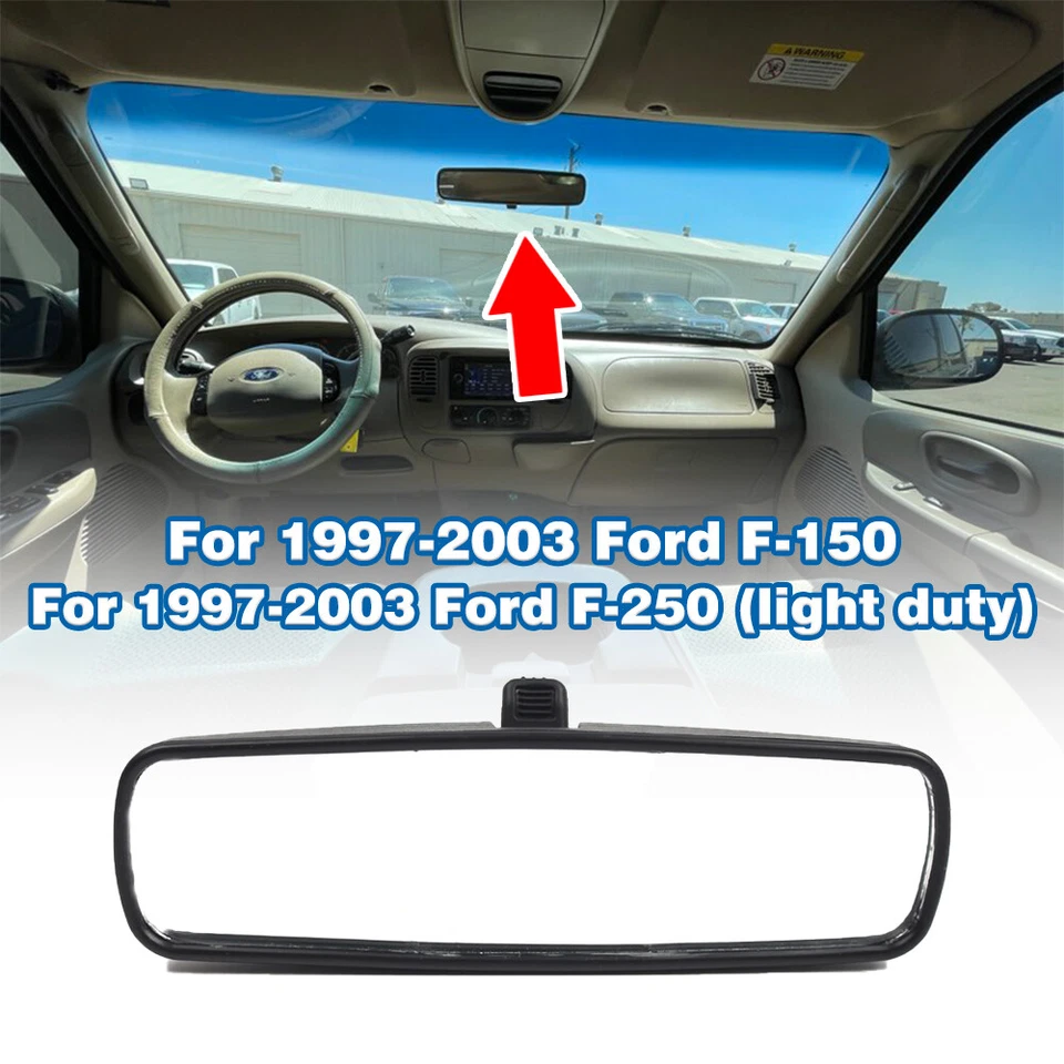 Espejo retrovisor interior 6U5Z-17700-A para Ford E-150 E-250 E-350 E-450 2004-08 Foto 2 de 4