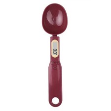 MINI SPOON SCALE DIGITAL KITCHEN SCALE ELECTRONIC LCD FOOD SCALE 0.1-500G RED