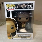 Funko POP! Television- Firefly ZOE WASHBURNE # 136 Vinyl Figure Vaulted!